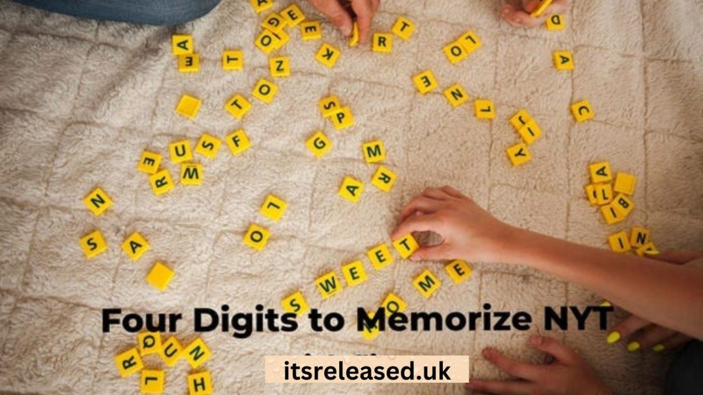 Four Digits to Memorize: A New York Times Puzzle Challenge Four Digits to Memorize: A New York Times Puzzle Challenge